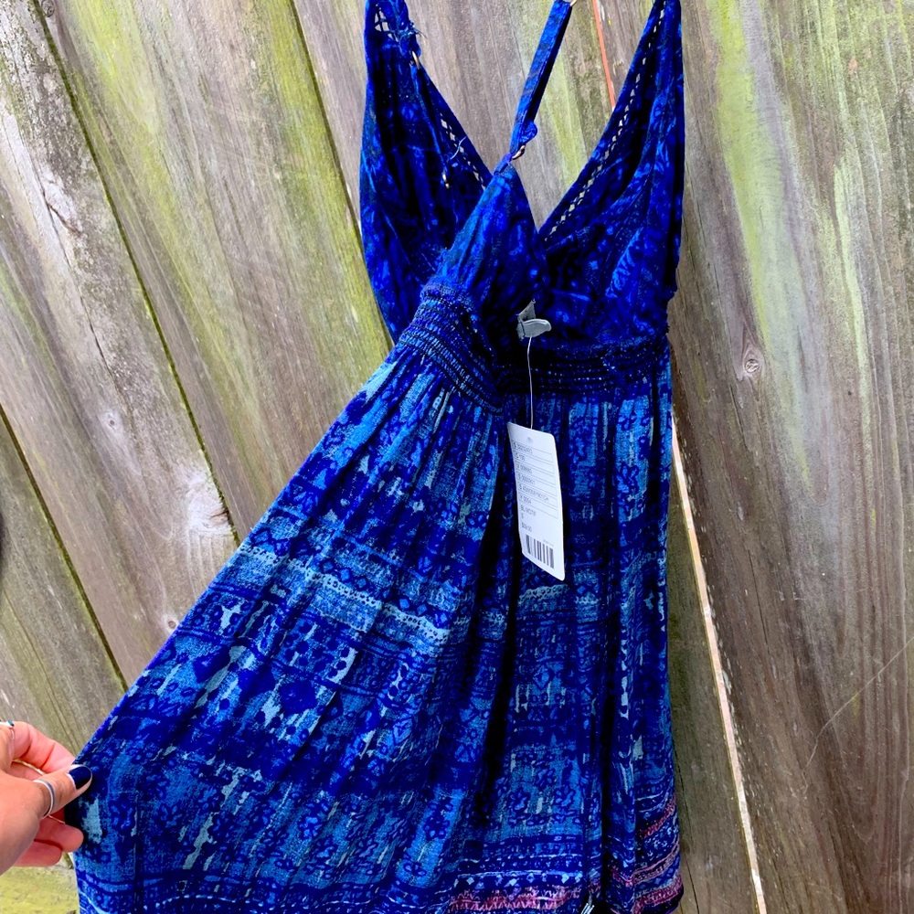 Boho mini dress
